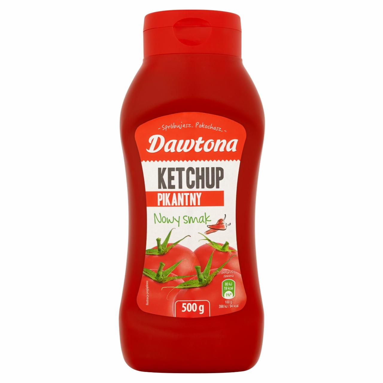 Zdjęcia - Dawtona Ketchup pikantny 500 g