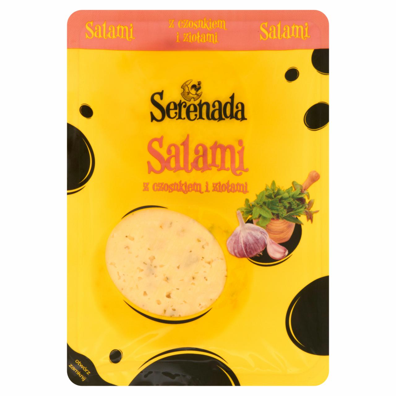 Zdjęcia - Serenada Ser Salami z czosnkiem i ziołami 150 g