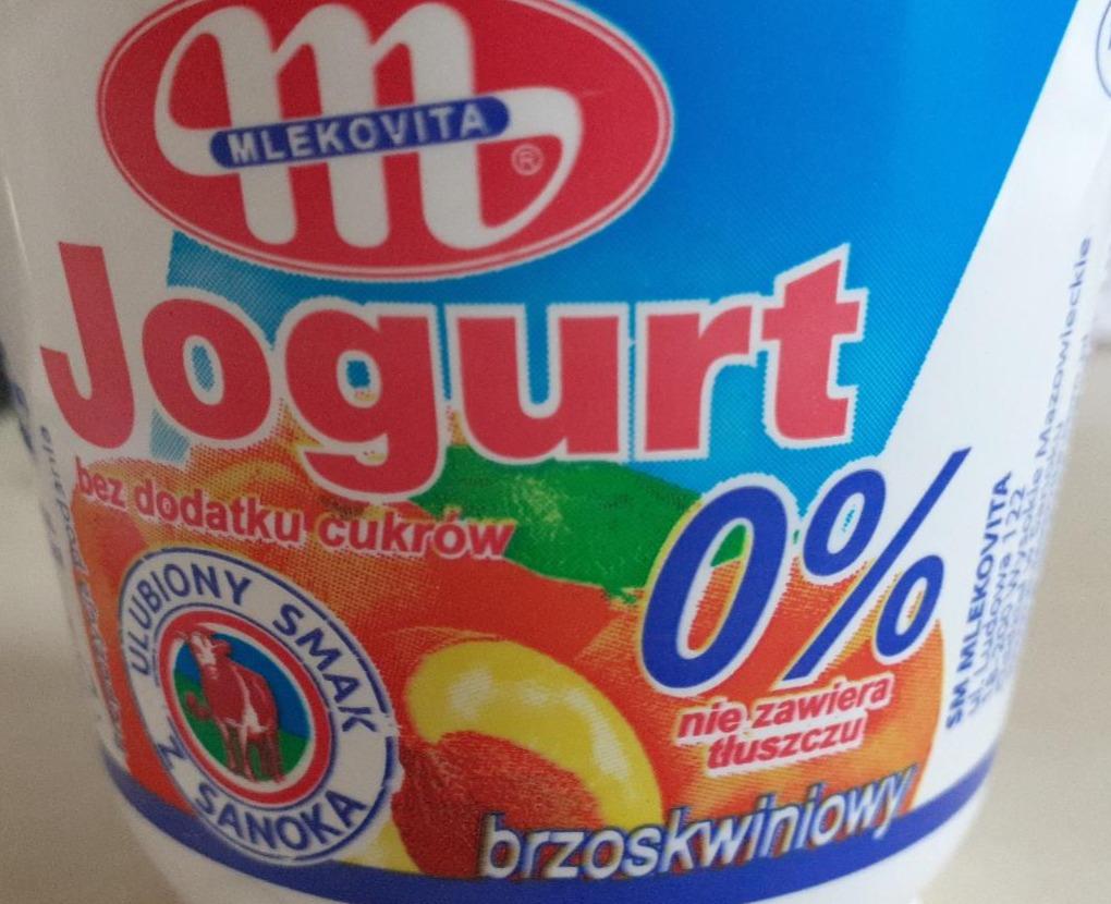 Zdjęcia - Jogurt Brzoskwiniowy Mlekovita 250g