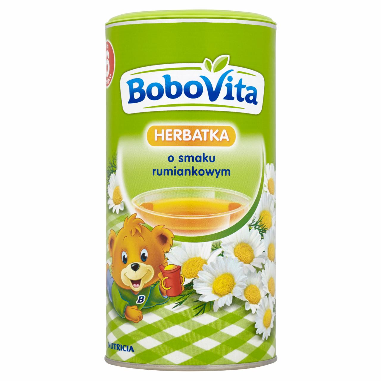 Zdjęcia - BoboVita Herbatka o smaku rumiankowym po 6 miesiącu 200 g