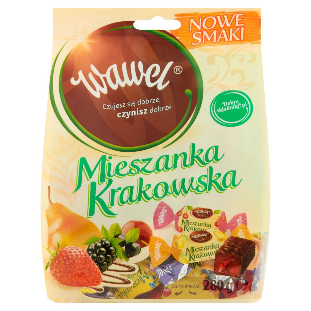Zdjęcia - Wawel Mieszanka Krakowska Nowe Smaki Galaretki w czekoladzie 280 g