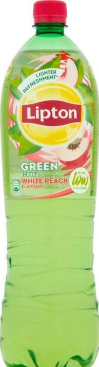 Zdjęcia - Lipton Ice Tea Green White Peach Napój niegazowany 1,5 l
