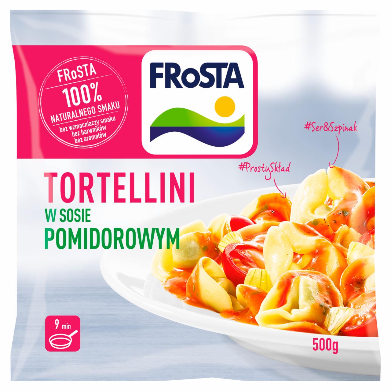 Zdjęcia - FRoSTA Tortellini w sosie pomidorowym z warzywami 450 g