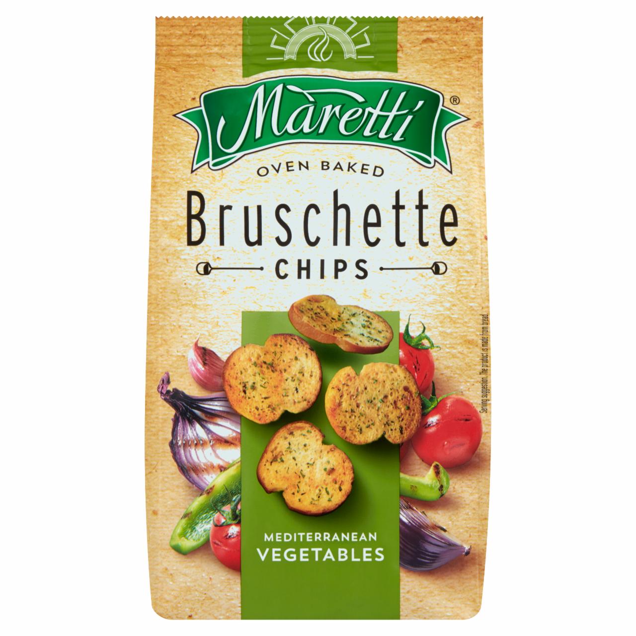 Zdjęcia - Maretti Pieczone krążki chlebowe o smaku mieszanki warzyw śródziemnomorskich 70 g