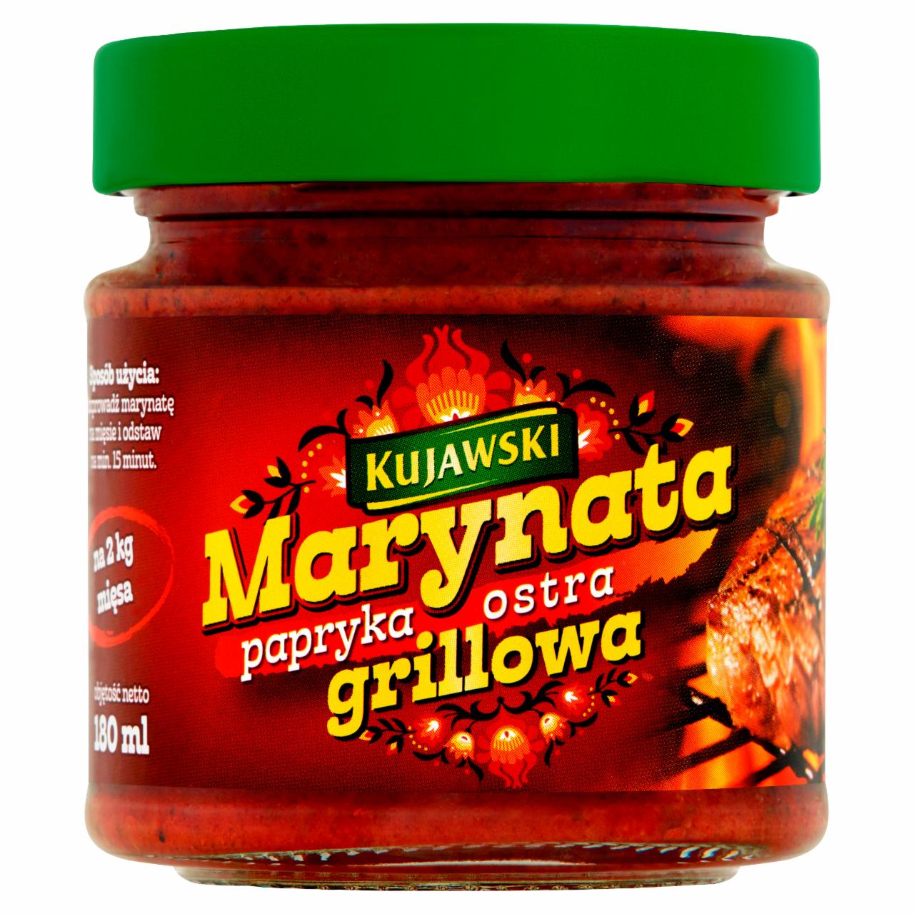 Zdjęcia - Kujawski Marynata grillowa papryka ostra 180 ml