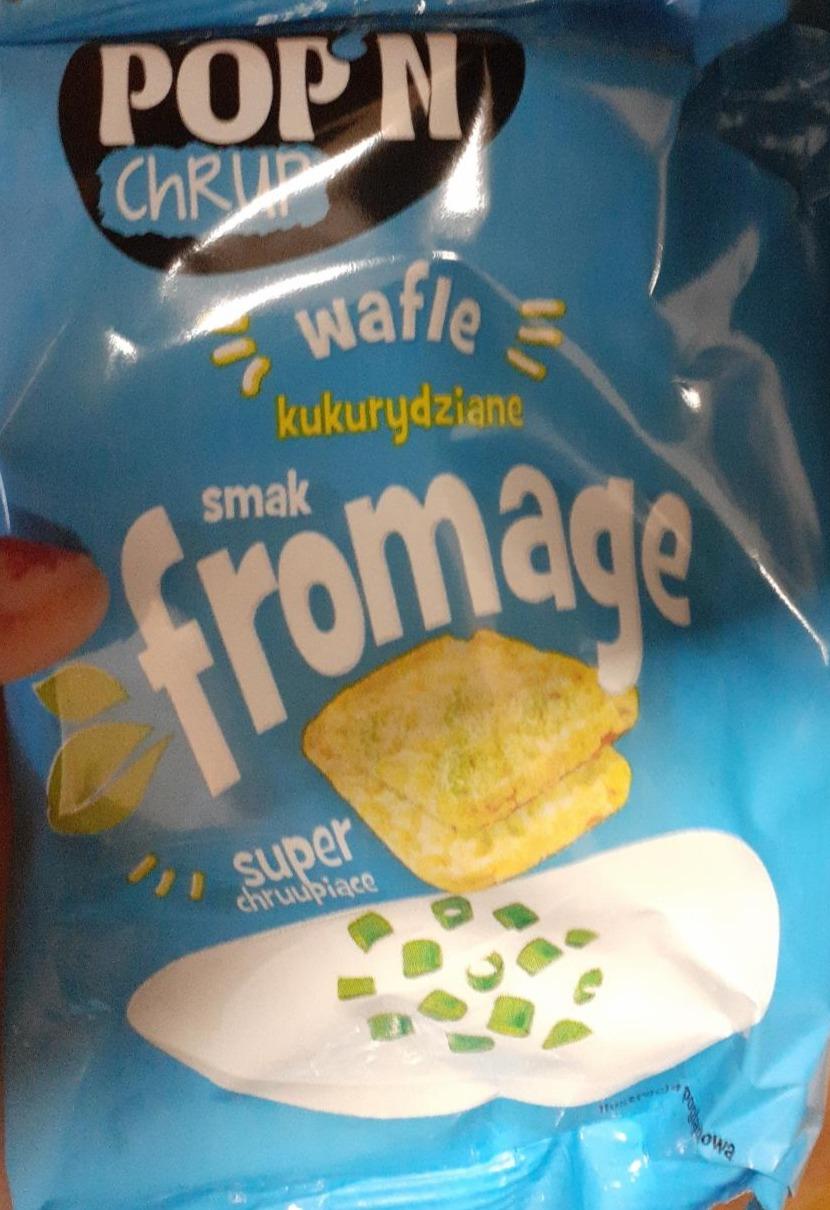 Zdjęcia - Wafle ryżowe smak fromage Pop'n Chrup