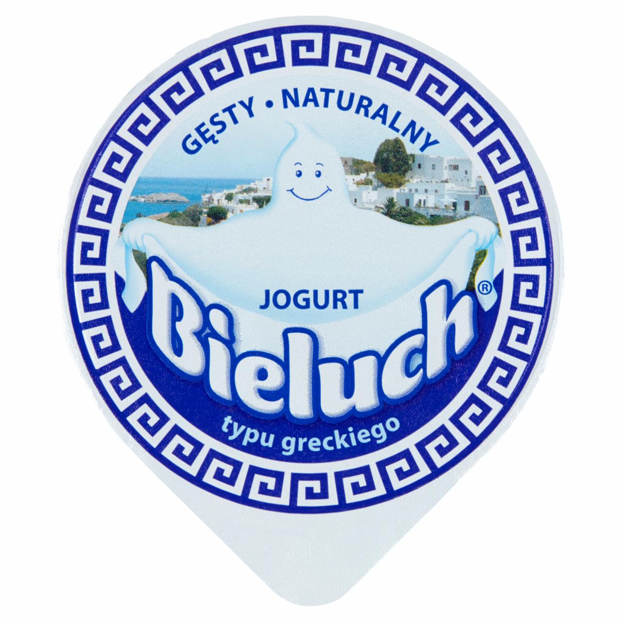 Zdjęcia - Bieluch Gęsty jogurt naturalny typu greckiego 180 g