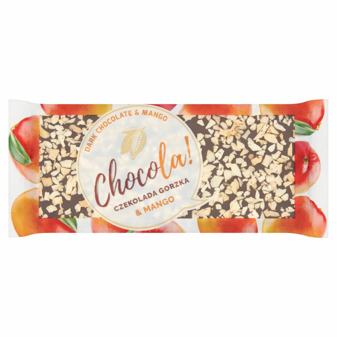 Zdjęcia - Chocola! Czekolada gorzka & mango 92 g