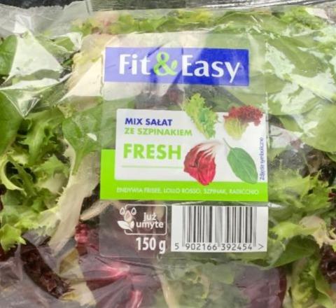 Zdjęcia - Mix sałat ze szpinakiem Fit & Easy