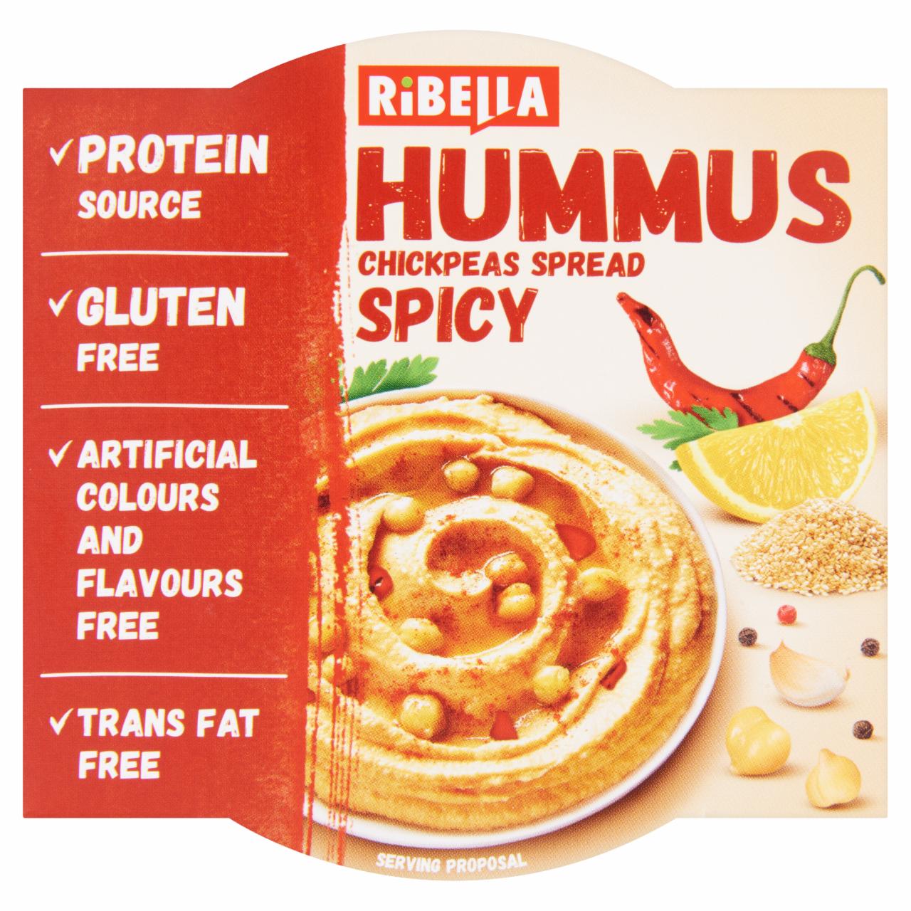 Zdjęcia - hummus spicy Ribella