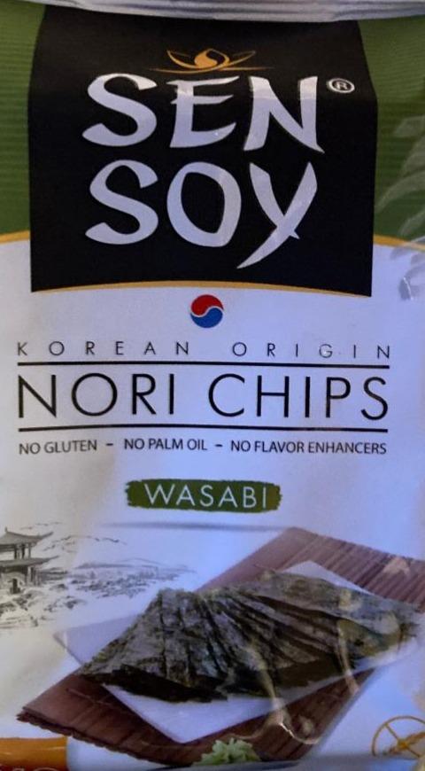 Zdjęcia - Nori chips wasabi Sen Soy