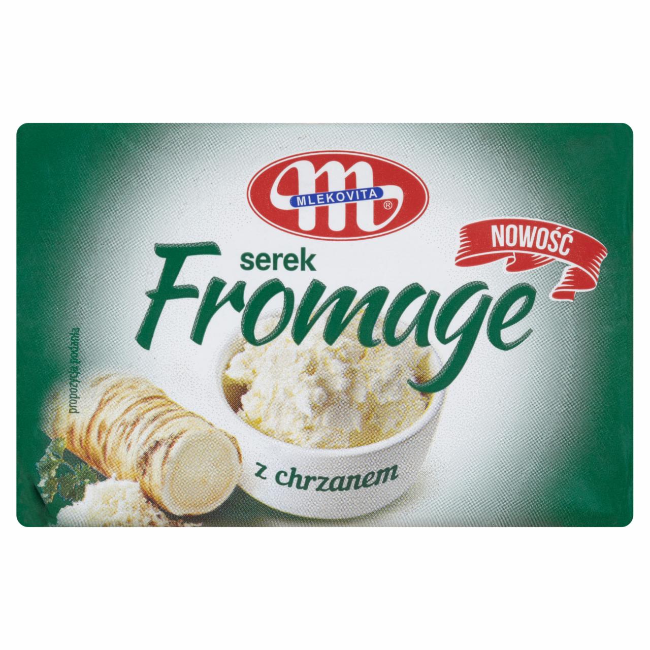 Zdjęcia - Mlekovita Serek fromage z chrzanem 80 g