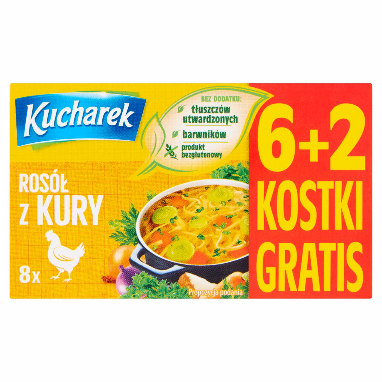 Zdjęcia - Kucharek Rosół z kury 80 g (8 x 10 g)