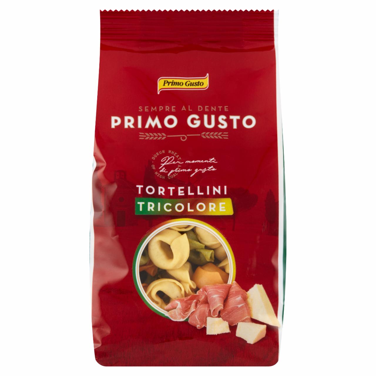 Zdjęcia - Primo Gusto Tortellini trzykolorowe z szynką prosciutto 250 g