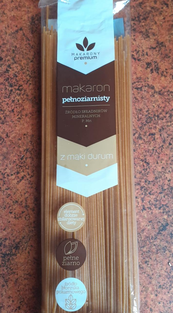 Zdjęcia - Makarony Premium makaron razowy