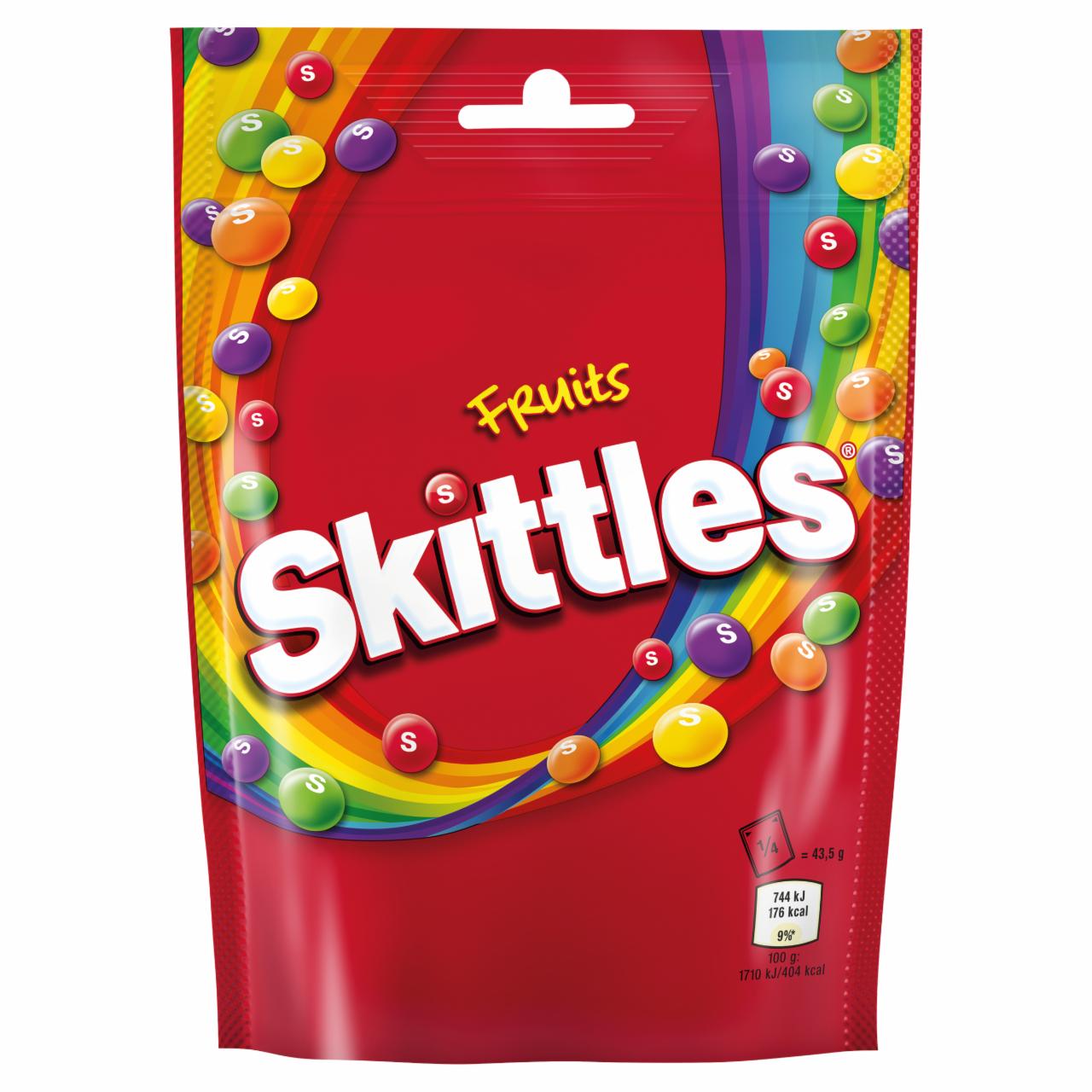 Zdjęcia - Skittles Fruits Cukierki do żucia 174 g