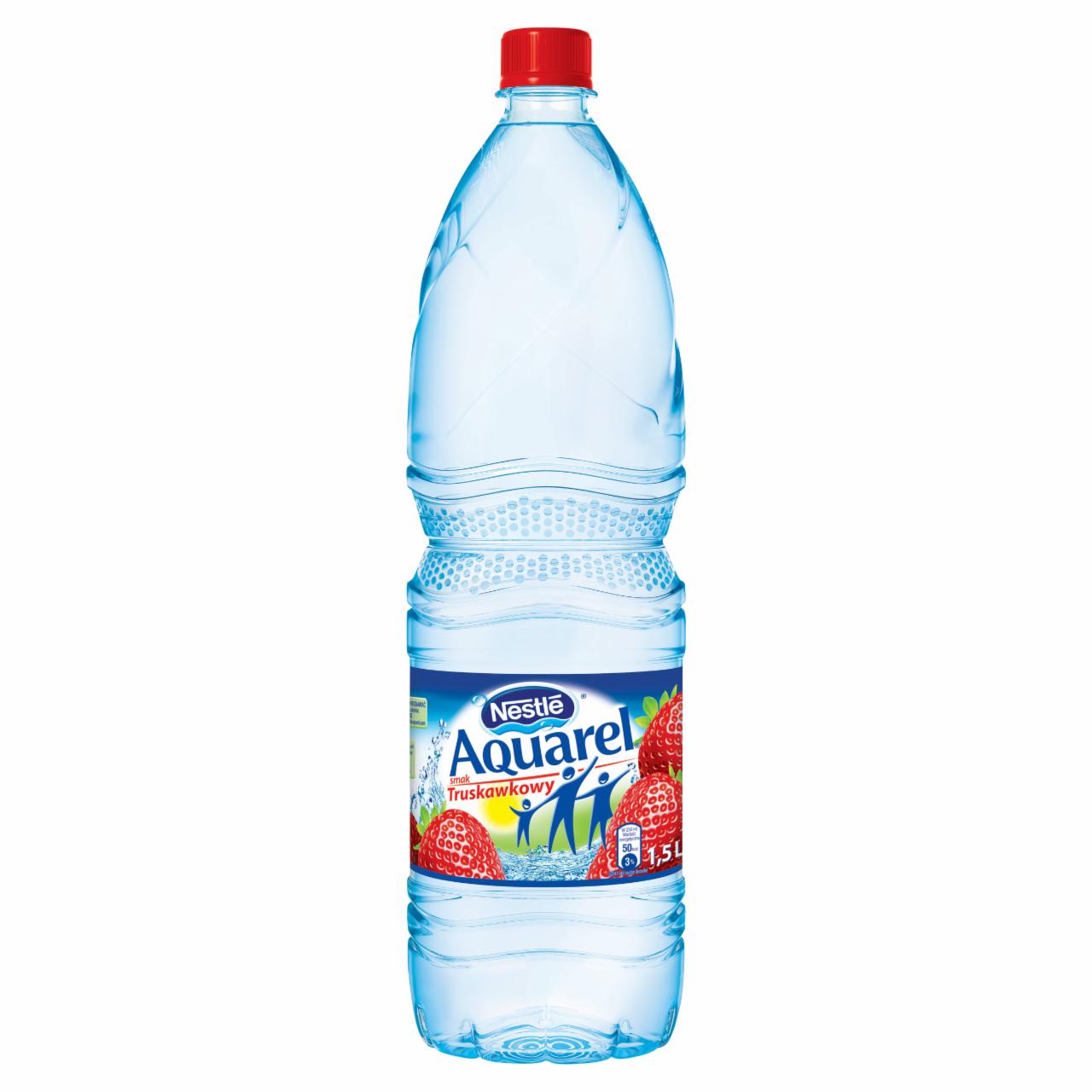 Zdjęcia - Nestlé Aquarel smak truskawkowy Napój niegazowany 1,5 l