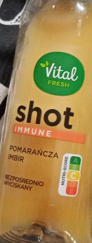 Zdjęcia - Vital fresh shot immune pomarańcza, imbir