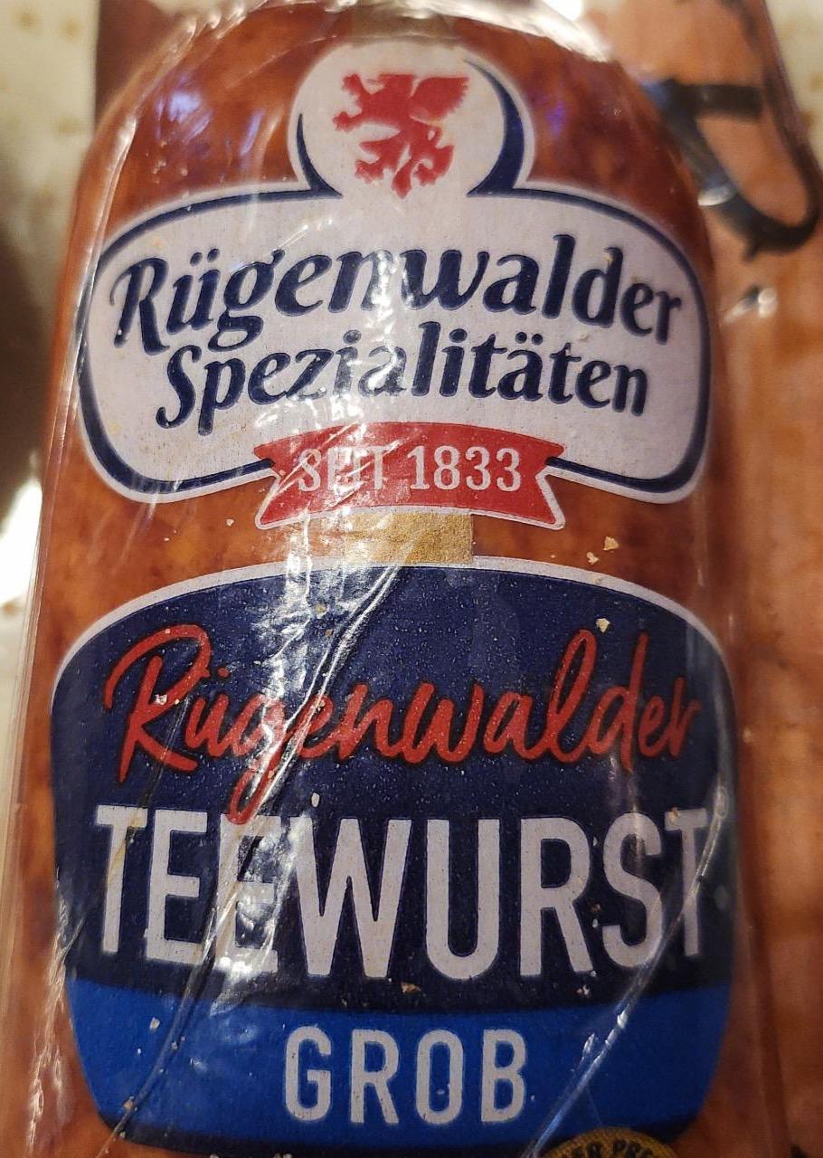 Zdjęcia - Rügenwalder Teewurst Rügenwalder Spezialitäten