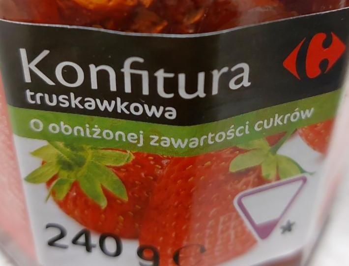 Zdjęcia - Carrefour Konfitura truskawkowa