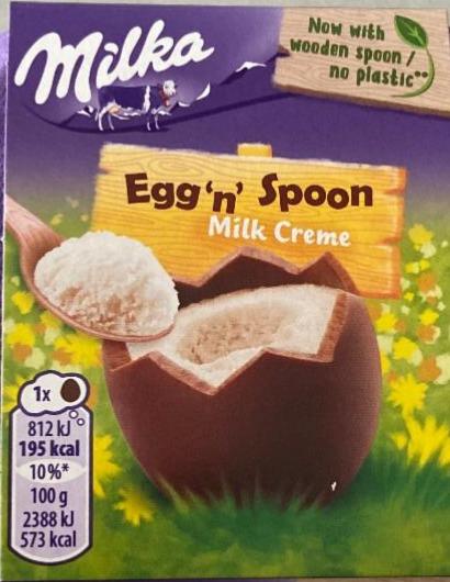 Zdjęcia - Egg’n’ Spoon milk creme Milka