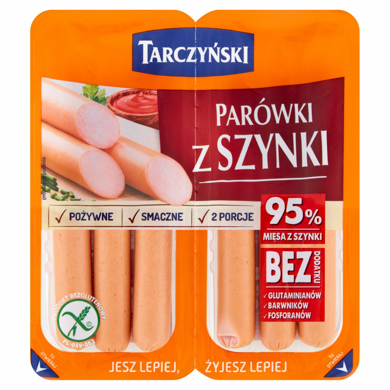 Zdjęcia - Tarczyński Parówki premium z szynki 220 g (2 x 110 g)