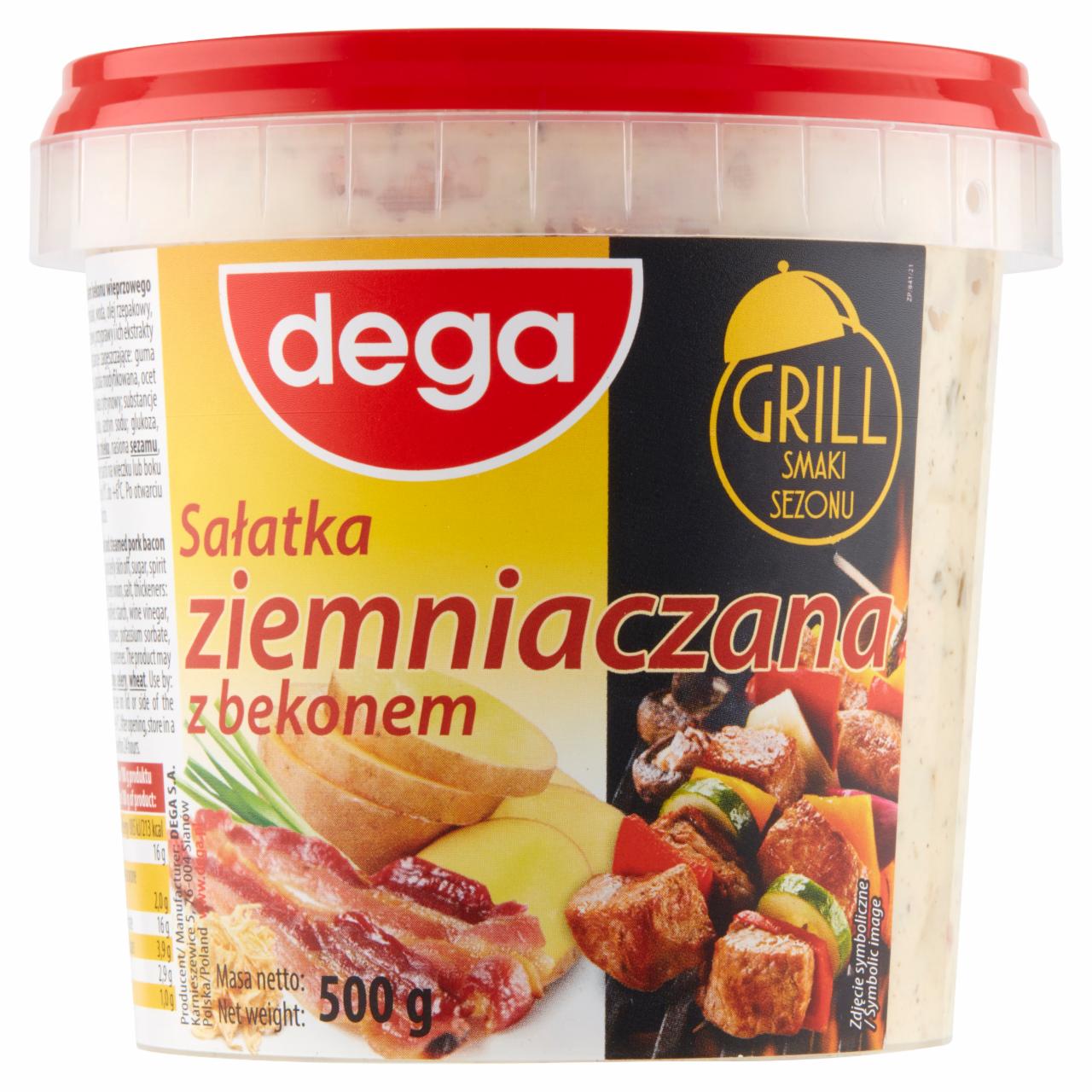 Zdjęcia - Dega Sałatka ziemniaczana z bekonem 500 g