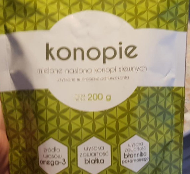 Zdjęcia - Konopie mielone, nasiona konopi siewnych Oleofarm