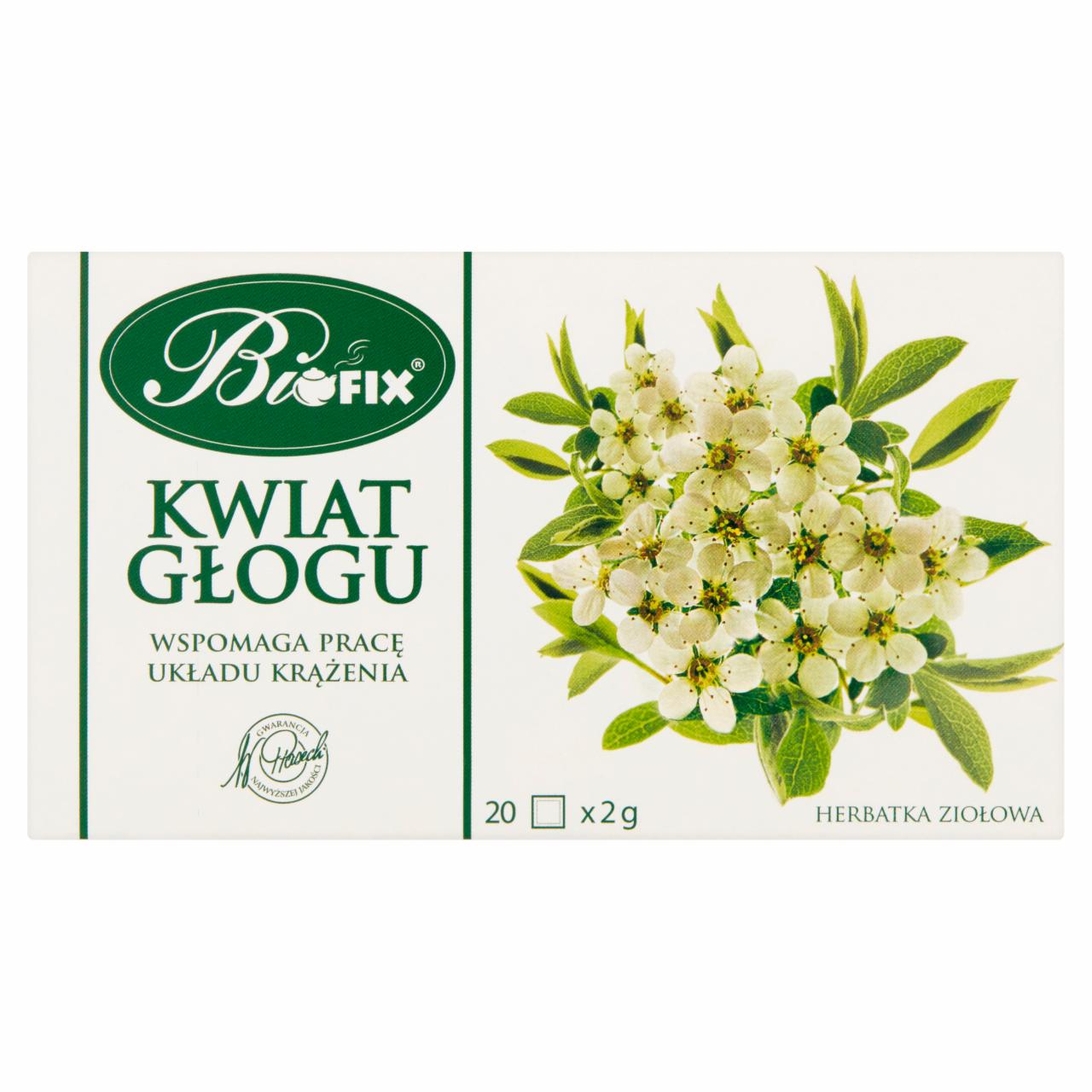 Zdjęcia - Bifix Herbatka ziołowa kwiat głogu 40 g (20 x 2 g)
