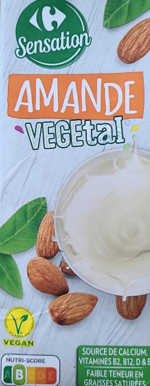 Zdjęcia - amande vegetal Carrefour sensation