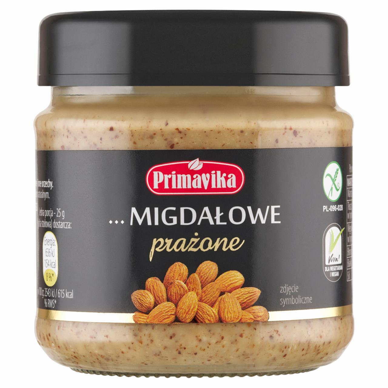 Zdjęcia - Primavika Pasta z prażonych migdałów 185 g
