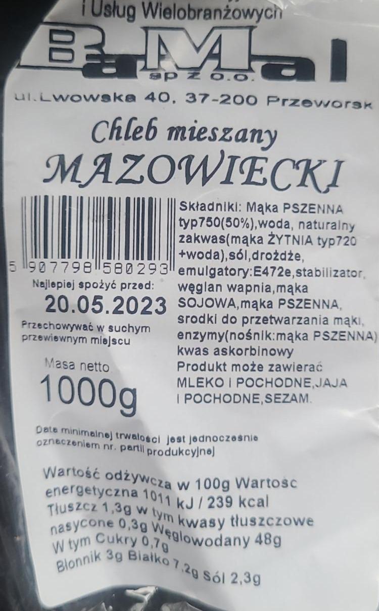 Zdjęcia - Chleb krojony Mazowiecki Bamal