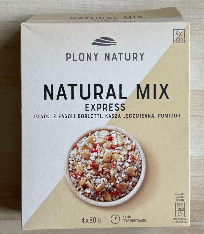 Zdjęcia - Natural Mix Express Płatki Z Fasoli Borlotti, Kasza Jęczmienna, Pomidor Plony Natury