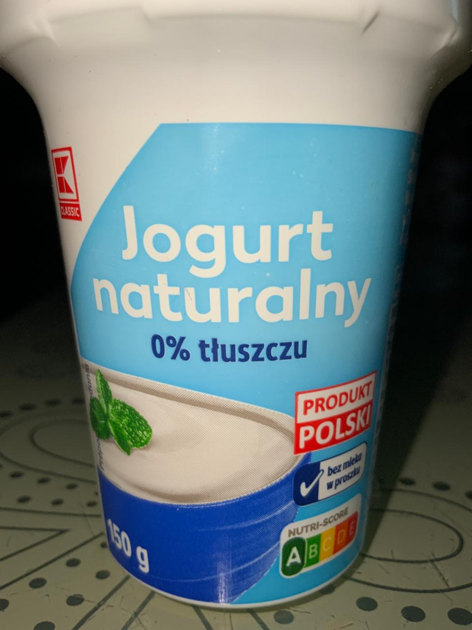 Zdjęcia - Jogurt naturalny 0% tłuszczu Kaufland