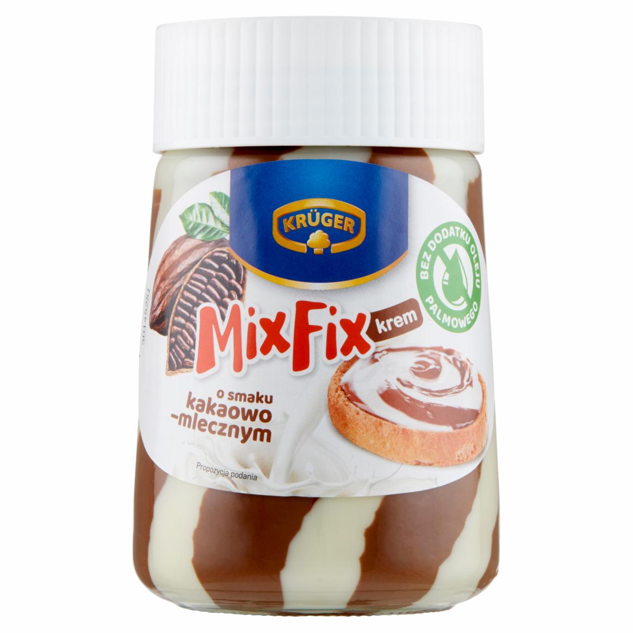 Zdjęcia - Krüger Mix Fix Krem o smaku kakaowo-mlecznym 380 g