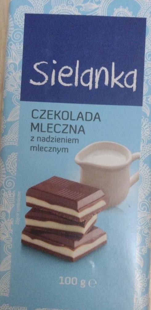 Zdjęcia - Mleczna czekolada z nadzieniem mlecznym Sielanka