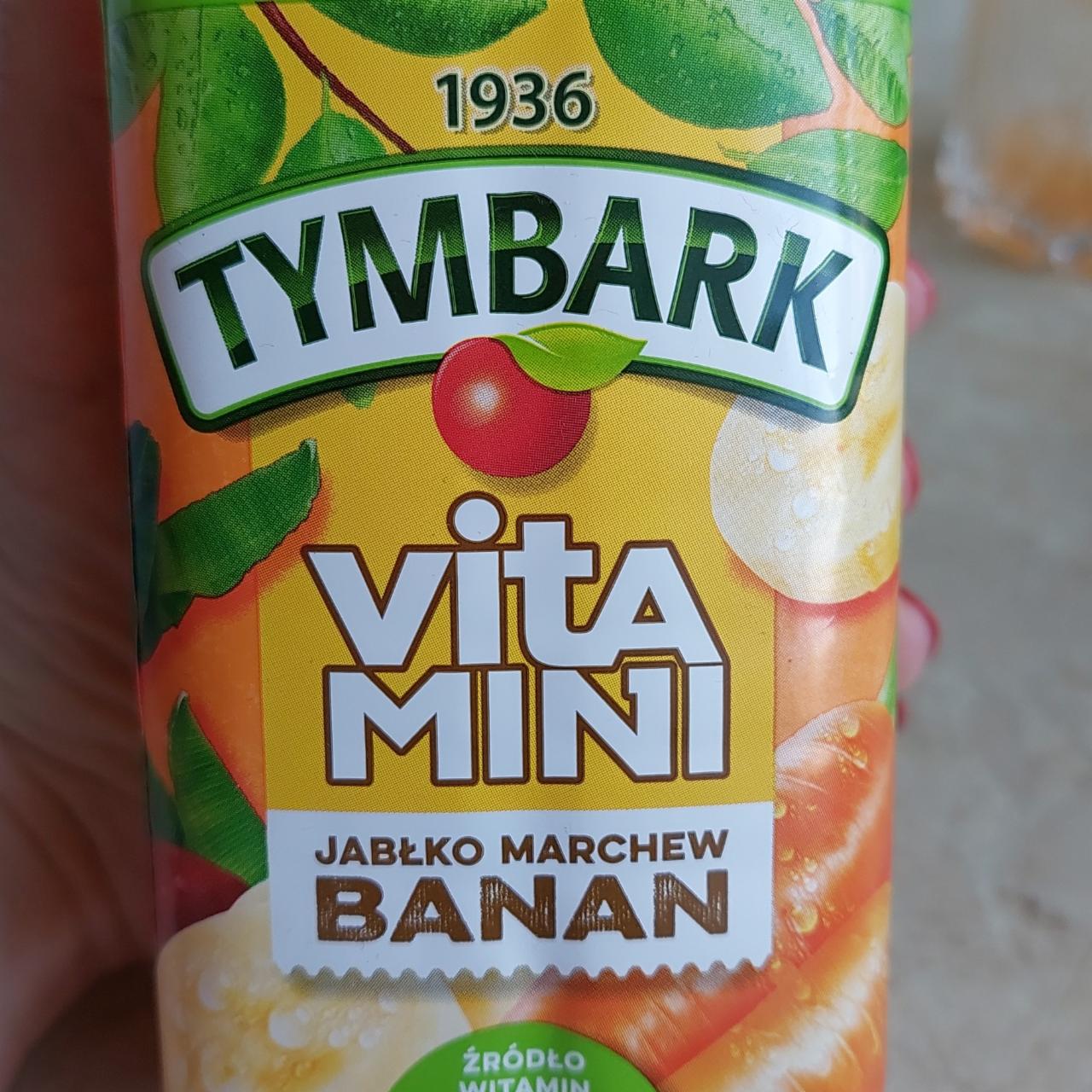 Zdjęcia - Tymbark Vitamini Sok banan jabłko marchew 1 l