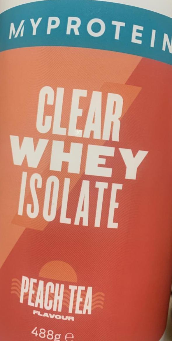 Zdjęcia - MyProtein clear whey isolate Peach Tea