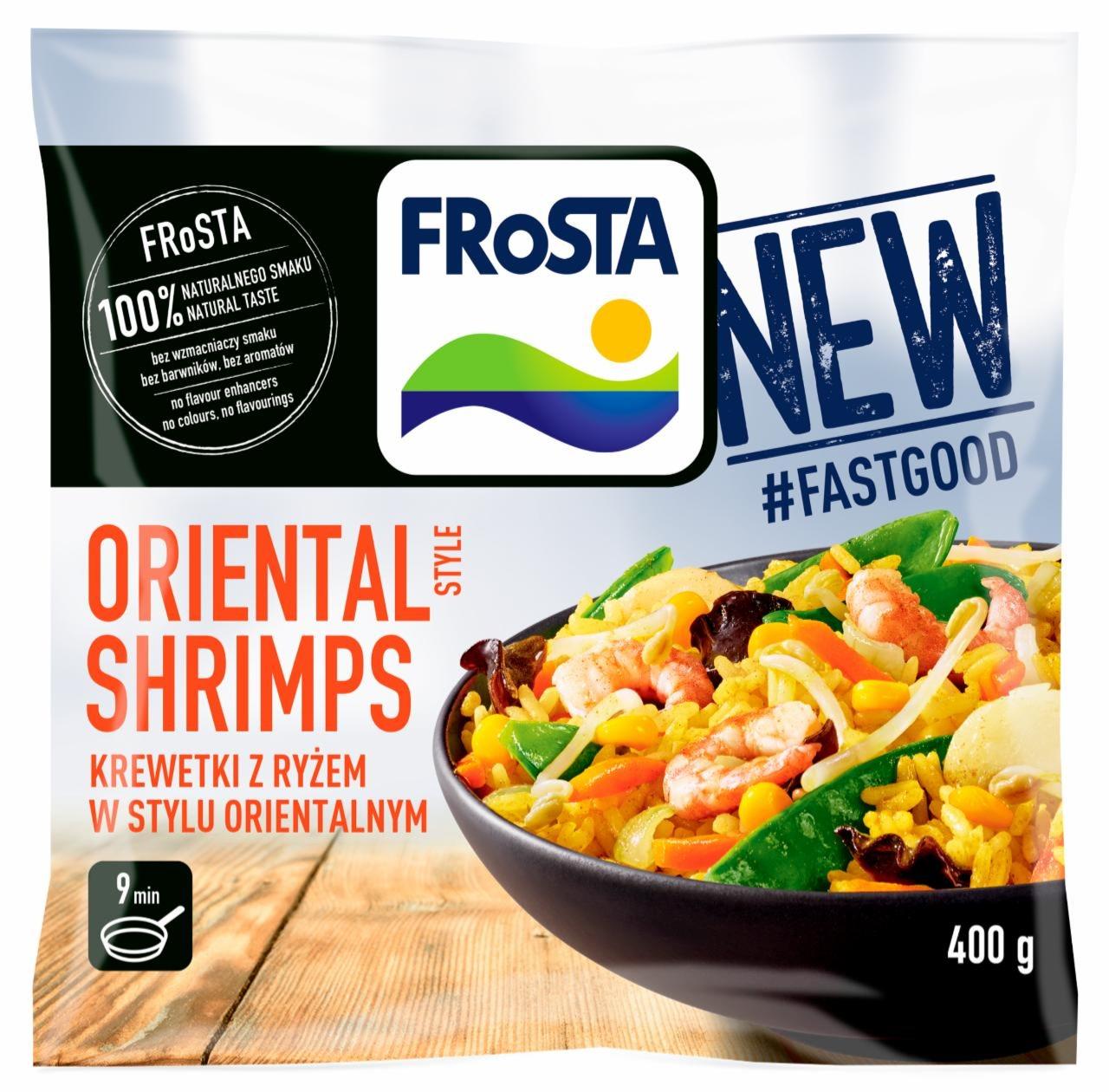Zdjęcia - FRoSTA Krewetki z ryżem w stylu orientalnym 450 g