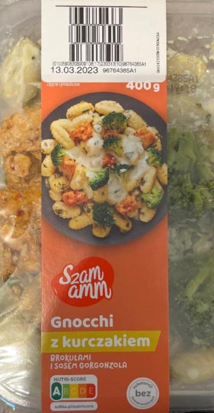 Zdjęcia - Gnocchi z kurczakiem brokułami i gorgonzolą Szam amm