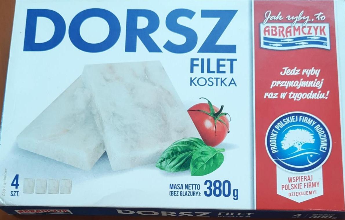 Zdjęcia - Dorsz filet kostka Abramczyk 