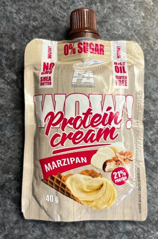 Zdjęcia - Protein cream marzipan Fitness Authority