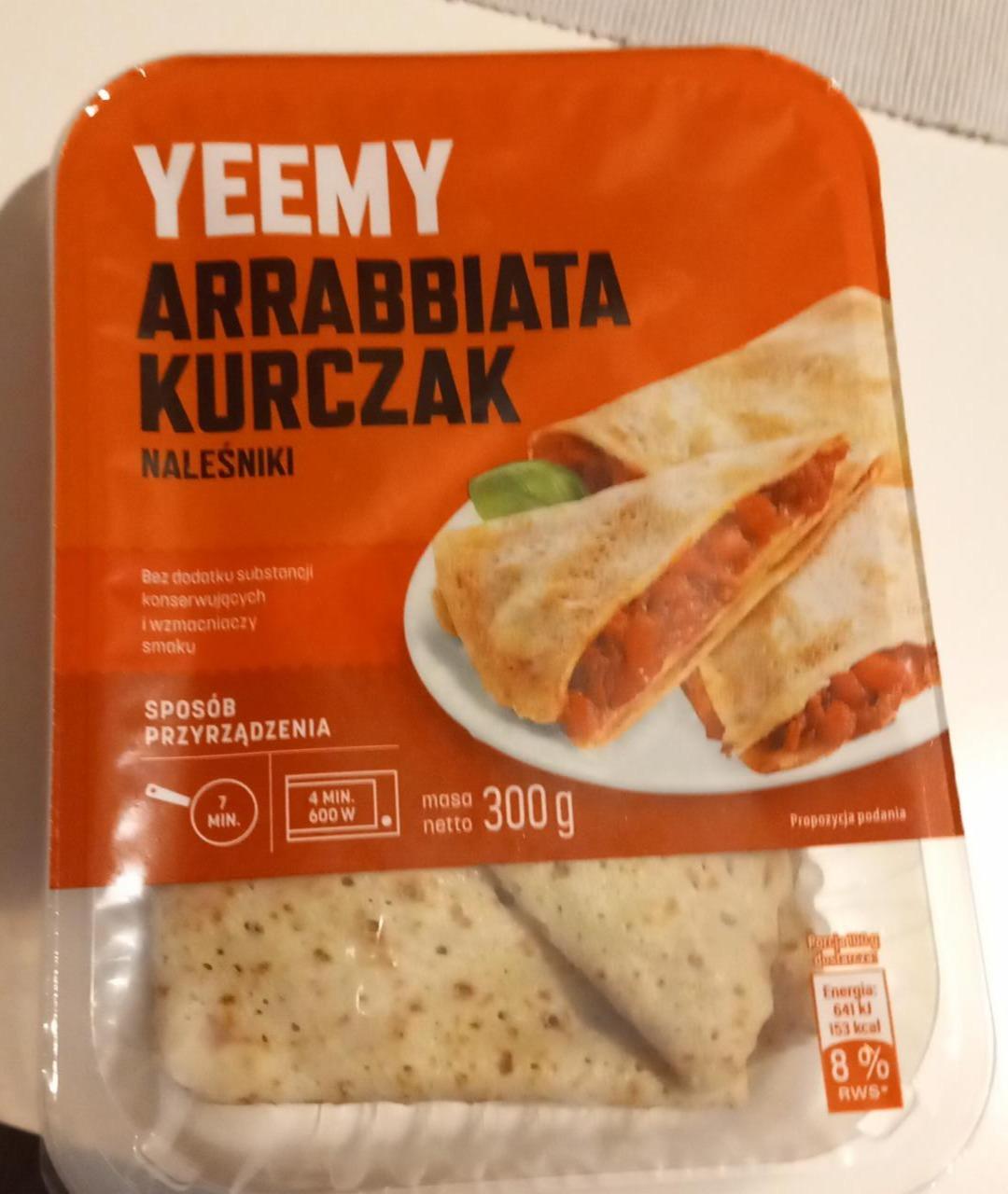 Zdjęcia - Arrabbiata kurczak naleśniki Yeemy