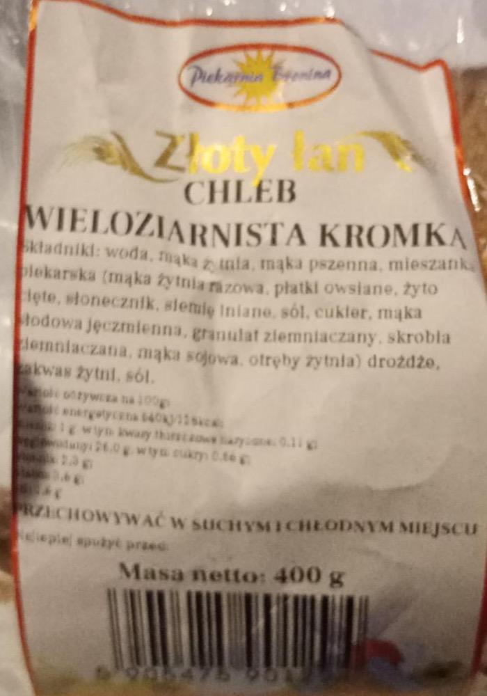 Zdjęcia - Chleb wieloziarnista kromka Złoty Łan