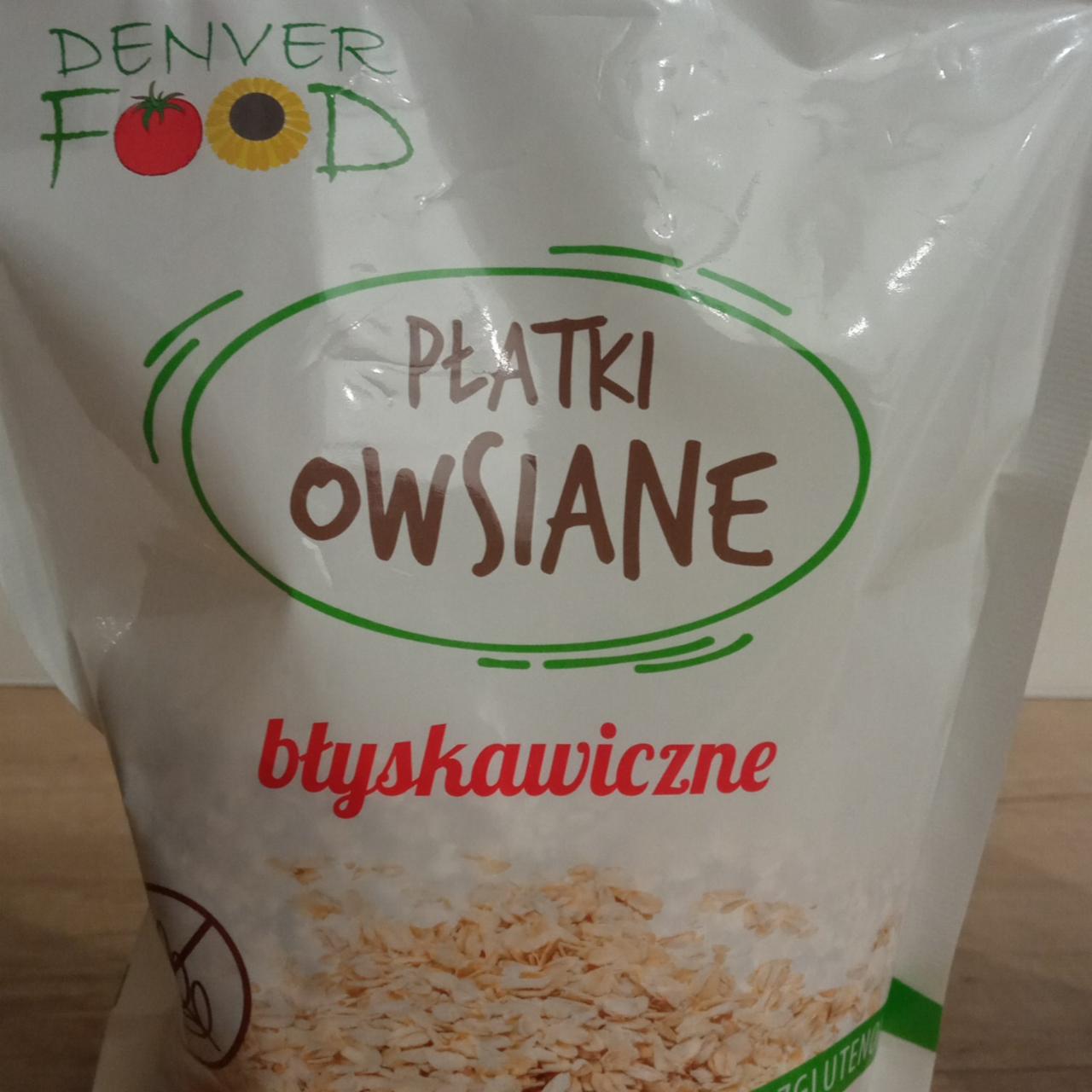 Zdjęcia - Denver Food Płatki owsiane błyskawiczne 500 g