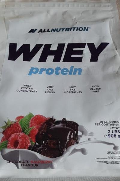 Zdjęcia - Whey protein chocolate raspberry Allnutrition