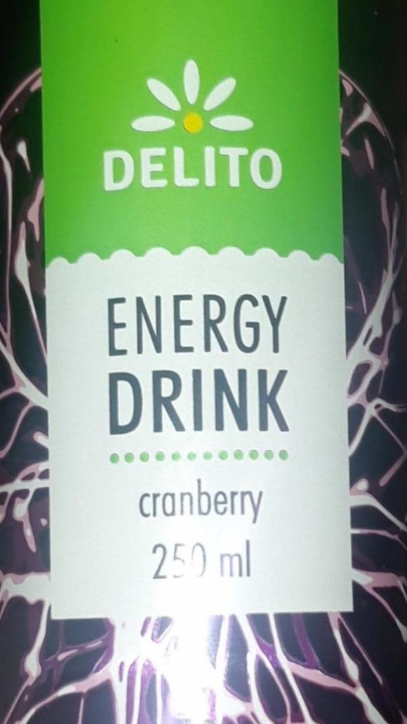 Zdjęcia - Energy drink cranberry delito