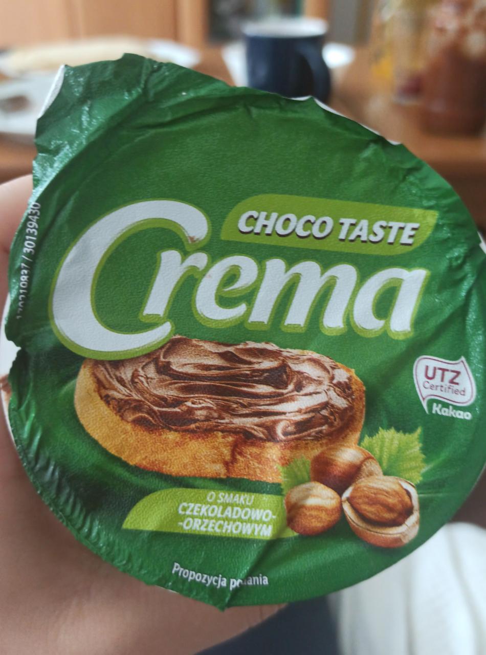 Zdjęcia - choco taste crema krem o smaku czekoladowo - orzechowym