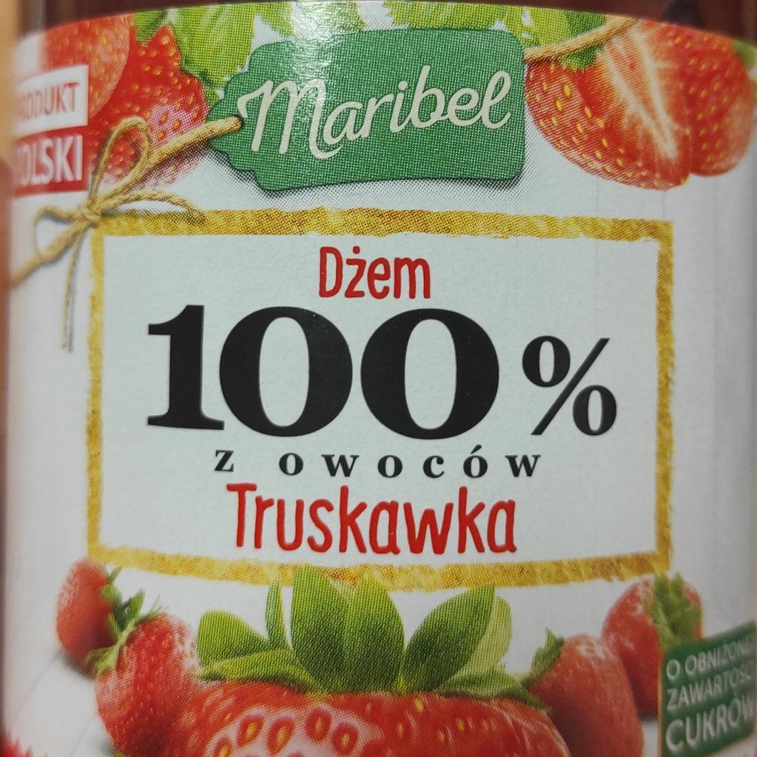 Zdjęcia - Dżem 100% z owoców Truskawka Maribel