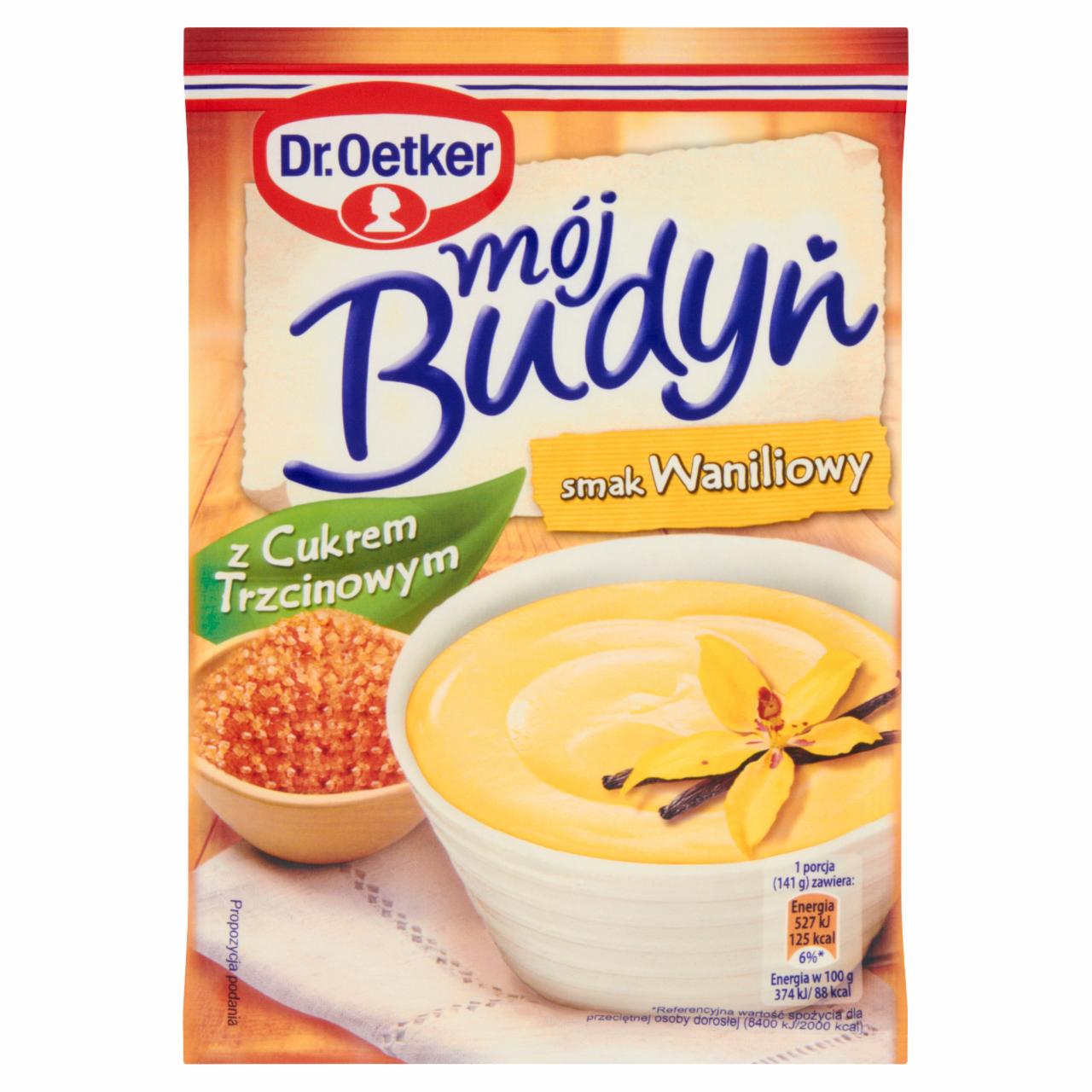 Zdjęcia - Dr. Oetker Mój budyń z cukrem trzcinowym smak waniliowy 65 g